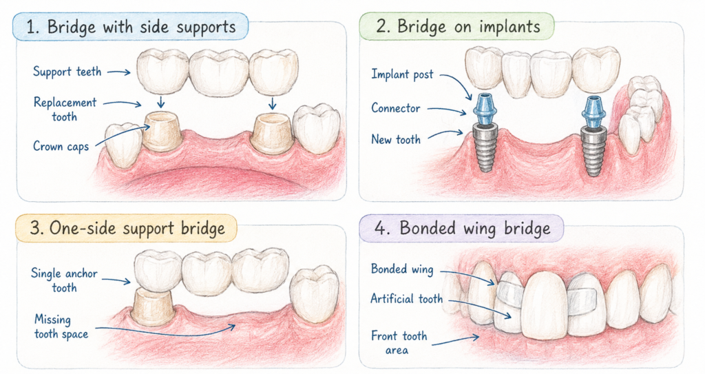 Cantilever Bridge Dental 
