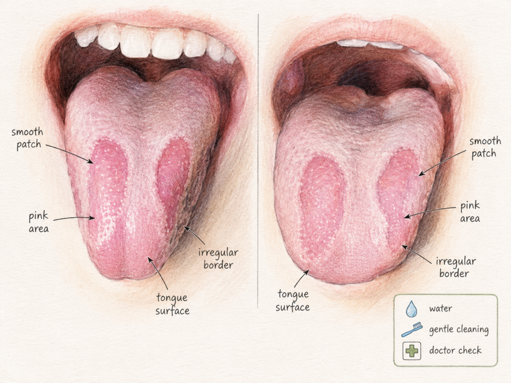 Geographic Tongue Irritation