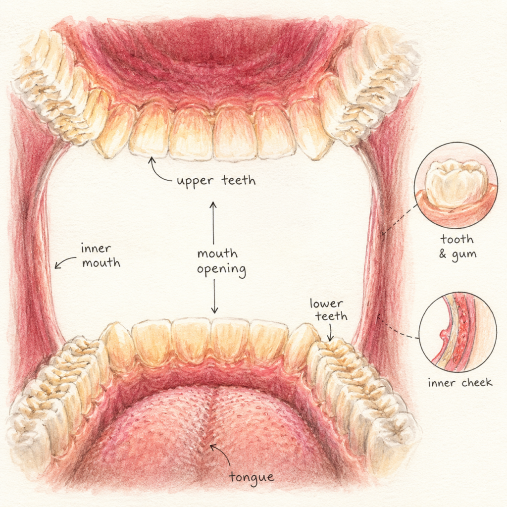 Poor Oral Hygiene and Bacteria Buildup