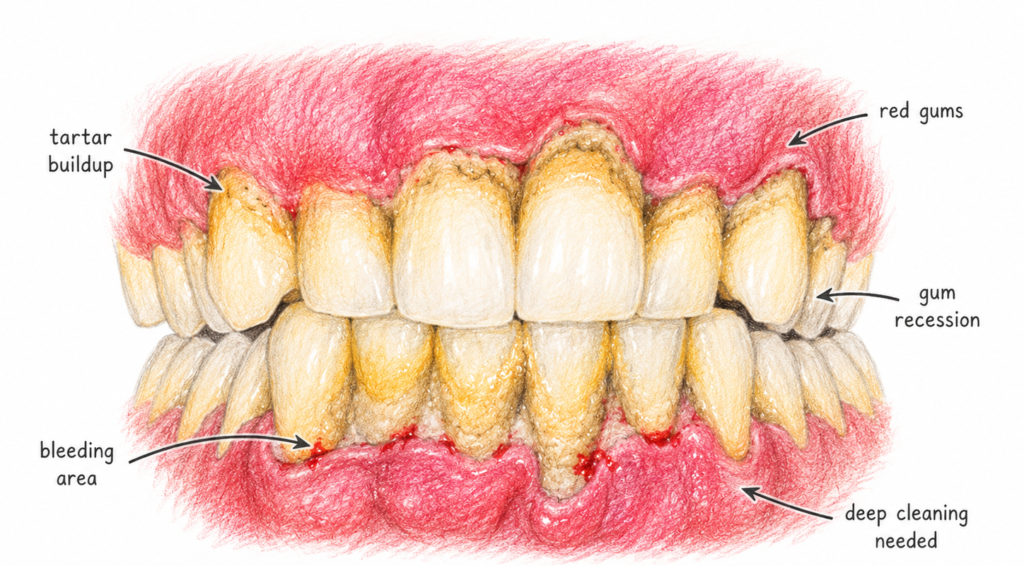 The Gums Are and Why They Are Vulnerable