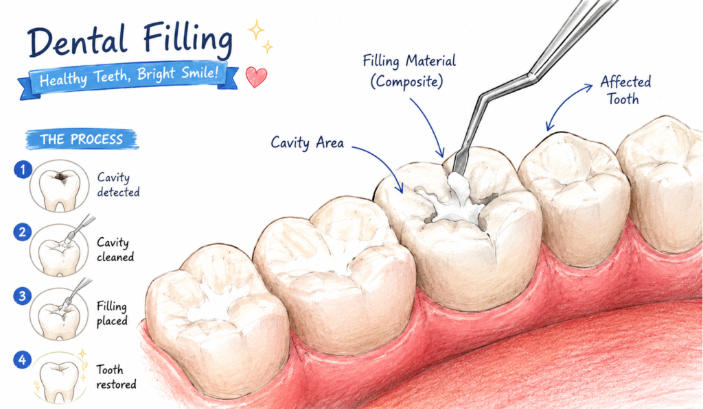 You Eat After a Filling What to Know