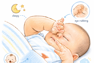 Baby Rubbing Eyes Reasons