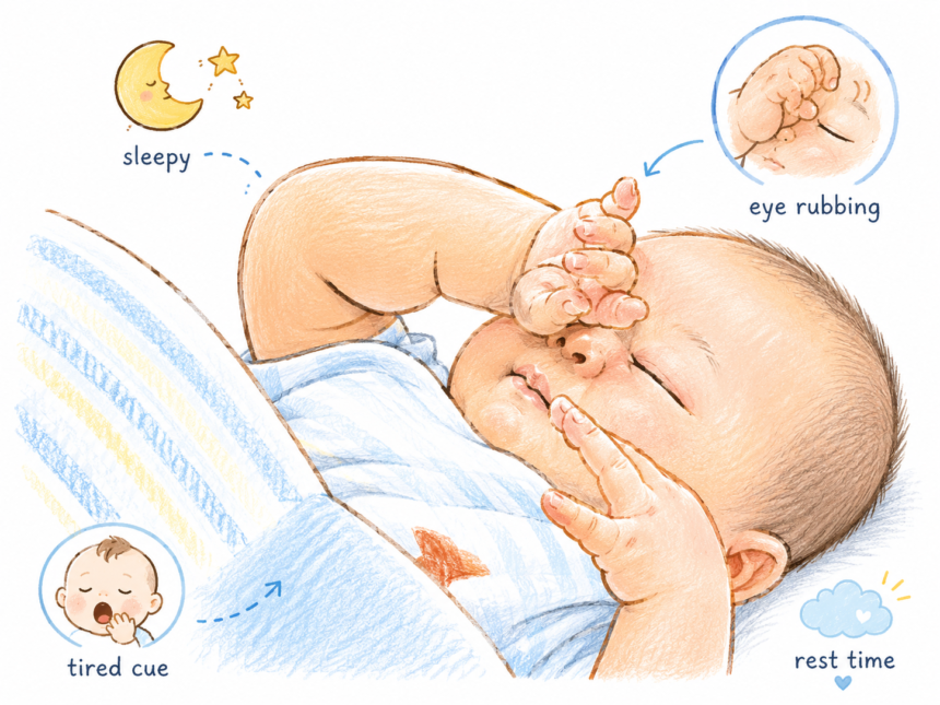 Baby Rubbing Eyes Reasons
