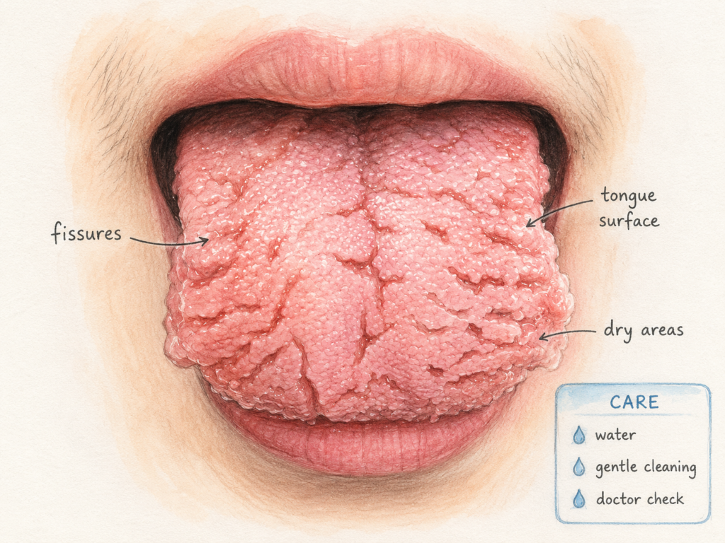 My Tongue Have Cracks on It