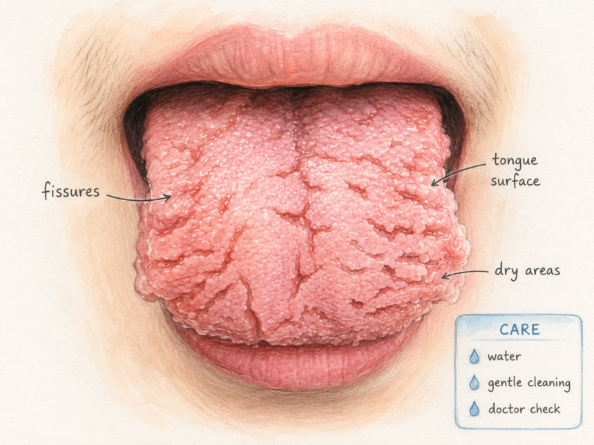 My Tongue Have Cracks on It